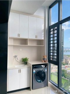 kaiyun 24款阳台洗衣机柜预备案例